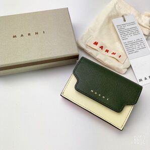 新品未使用正規品 MARNI マルニ☆トランク三つ折り財布