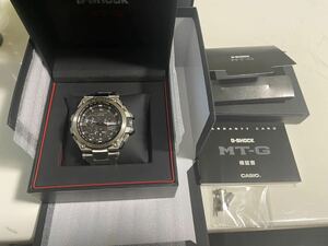 CASIO カシオ MTG-G1000D-1AJF GPS ソーラー　美品　G-SHOCK ジーショック　トリプルGレジスト