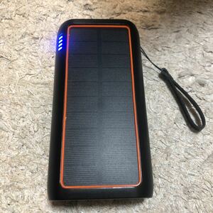 MOTTARI 大容量モバイルバッテリー　ポータブル電源　61200mA LEDライト モバイルバッテリーソーラー USB コード付き　アウトドア　防災に