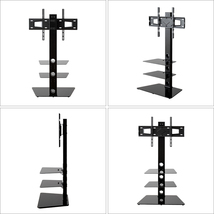 テレビスタンド 首振り 壁寄せ テレビ台 壁掛け風 テレビラック 32～ 65インチ 高さ調整 収納棚 ラック 省スペース 壁寄せテレビスタンド_画像8