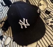 レアキャップ【NEW ERA ニューエラ／NY ニューヨークヤンキース】25th Anniversary 5950 PRO MODEL/59FIFTY CAP/サイズ7 3/8(58.7cm)男女OK_画像10