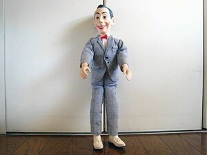 《80’s》PEE-WEE HERMAN TALKING PULL STRING DOLL ピーウィー・ハーマン トーキング・ドール 1987年 マッチボックス製 MATCHBOX