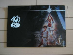 【新品】スターウォーズ*お盆 L*漆器*STAR WARS*前畑 maebata トレイ トレー ４０ｔｈ　４０周年