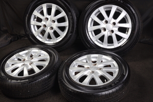 ★バリ山 175/65R14 国産YOKOHAMA 2019年製 ラジアル bBカローラパッソファンカーゴラウムヴィッツプラッツフィットキューブノートデミオ