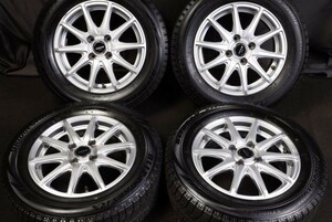 ★バリ山 175/65R14 ブリヂストン VRX スタッドレス 4本SET パッソファンカーゴラウムヴィッツシビックフィットキューブサニーノート等