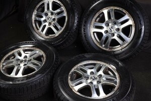 ★新品同様 205/70R15 ホンダ純正アルミ 国産TOYO スタッドレス WINTER TRANPATH TX 2017年製 ４本セット CR-V