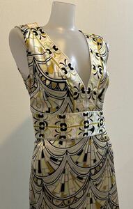 PUCCI One-piece 34 regular goods silk 100%