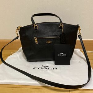 coach コーチ 2way バッグ ハンドバッグ ショルダー ゴールド金具 本革 カジュアル 通勤 オフィス 無地