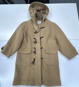 ◆ BURBERRY LONDON バーバリーロンドン ◆ ダッフル　コート　ジャケット ダッフルコート ウール フード サイズ 150A 2j-12-3