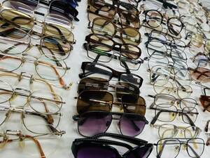 眼鏡 大量 まとめて ブランド メガネ サングラス 度入り眼鏡 伊達 メガネフレーム ジャンク 89 28j-11-1