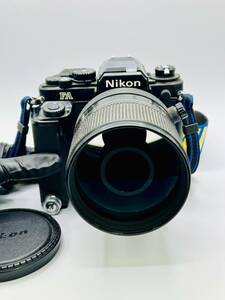 Nikon FA ＋ ワインダー MD-15 ＋ レンズ Nikon ニコン Reflex NIKKOR 500mm F8 31j-12-4