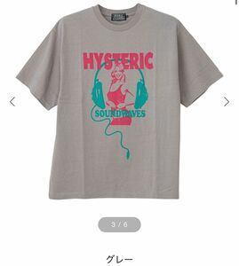 【HYSTERIC GLAMOUR】 SOUNDWAVE Tシャツ　新品　未使用