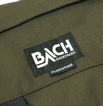 BACH FLINTSTONE CORDURA 1000dn バックパック 定価14,850円 25L モスグリーン SB-51004 バッハ リュック_画像5