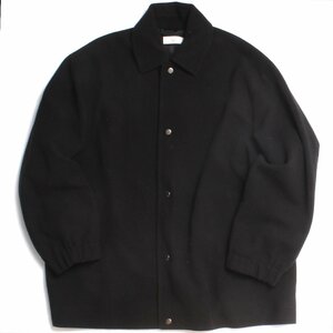 22AW remer loose melton over coach jacket / ルーズメルトンオーバーコーチジャケット 定価11,000円 M ブラック RRSTR0922002 リメール