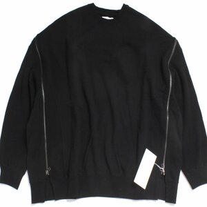 23ss【タグ付き・新品・定価35,200円】FACETASM ZIPPER WAFFLE SWEAT size4 BLACK×BLACK ABH-SW-U03 ファセッタズム ワッフル スウェット