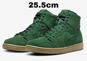 ナイキ SB ダンク ハイ プロ デコン "ゴージグリーン" 新品　25.5cm Nike SB Dunk High