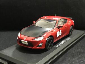 アシェット★1/43 トヨタ86 2012 (MFゴースト風改造)★国産名車 コレクション