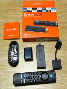 【中古初期化済】Amazon Fire TV Stick Alexa対応音声認識リモコン付属 （第3世代）