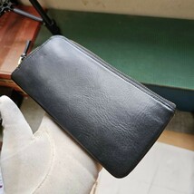 交渉可,ポーター,財布,porter,カード,SOAK LONG WALLET,カード入れ,ブラック,黒,レザー,leather,ソーク,カードケース,ロングウォレット_画像4