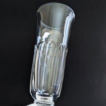■オールドバカラ BACCARAT シャンパンフルート グラス 高さ17cm チューリップ cote plates アンティーク クリスタル CC_画像7