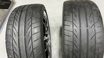 VERZ KCV04 18インチ 7.5J+45 クリスタルグレー2本　ブラックカットクリア2本　114.3 5穴　225/40R18 クールレーシング　ヴェルズホイール_画像8