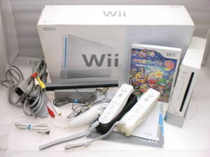 2312136 Wii本体 マリオパーティ9 現状品