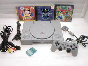 2312233　PS1本体　ビートマニア　ポップンミュージック　パラッパー　現状品