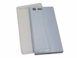 Xperia X Compact SO-02J エクスペリア X コンパクト XC シンプル 無地 光沢 TPU ソフトタイプ ケース カバー クリア