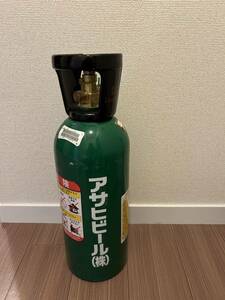 液化炭酸ガスボンベ ビールサーバー 炭酸ガス ミドボン ボンベ 5K 未使用品③