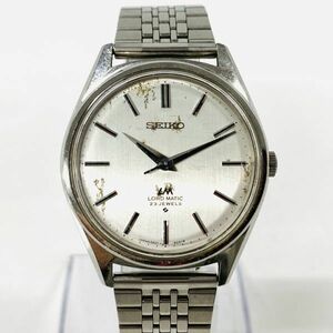 V665-Z10-211 ◎ SEIKO セイコー LORD MATIC ロードマチック 自動巻き 稼動 3針 約35mm メンズ 腕時計 ホワイト文字盤 5601-9000 時計 ④