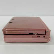 V645-Z10-209 ◎ Nintendo ニンテンドー 3DS 本体 ミスティピンク CTR-001 ゲーム機 ポータブル 携帯型 ゲーム 任天堂 玩具 おもちゃ ④_画像4