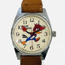 W672-Z9-317 ◎ CITIZEN シチズン Woody Woodpecker ウッディウッドペッカー 手巻き 稼動 3針 メンズ 腕時計 時計 ウォッチ キャラクター④_画像1