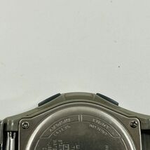 T313-Z9-281 ◎ CASIO カシオ WVA-M480 weve ceptor ウェーブセプター タフソーラー メンズ 腕時計 稼働 グレー文字盤 アナデジ 時計 ②_画像7
