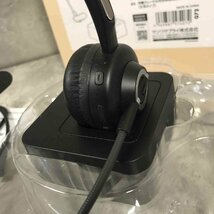 【美品】サンワサプライ　充電クレードル付き 片耳Bluetooth ヘッドセット MM-BTMH57BK【送料無料】_画像3