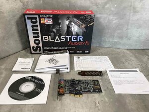 【美品】Creative/Sound Blaster Audigy Fx/SB-AGY-FX　SB1570/サウンドカード【送料無料】