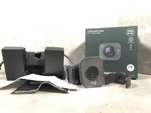 【美品】ロジクール ネットワークカメラ Webカメラ StreamCam C980GR ブラック logicool 【送料無料】