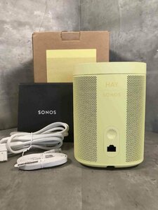 【美品】Sonos One 1018HW　Model S13　HAY　スマートスピーカー　イエロー【送料無料】