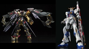 RG ガンダムアストレイ ゴールドフレーム天ミナ [スペシャルコーティング] & RG RX-93ff νガンダム