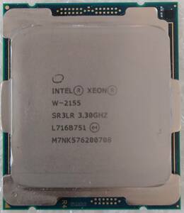 【送料無料】 Xeon W-2155 動作品