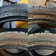 【4616】225/45R19 4本セット冬タイヤバリ山DUNLOP WINTERMAXX WM02【2016年】_画像3