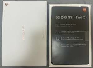 Xiaomi Pad5 6GB-RAM、128GB-ROM、Cosmic Gray、11インチ、WI-FI、Snapdragon 860