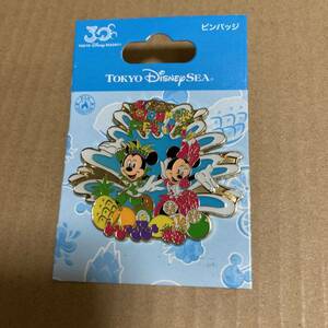 東京ディズニーシー ピンバッジ Disney's SUMMER FESTIVAL 2013 Minnie's Tropical Splash 30周年