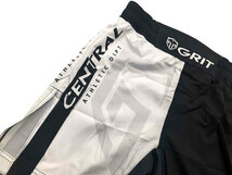 central×GRIT×LUTADOR 2312 WH/BK FIGHT PANTS (Stretch fabric)ファイトショーツ MMAショーツ 総合格闘技 ウェア_画像6