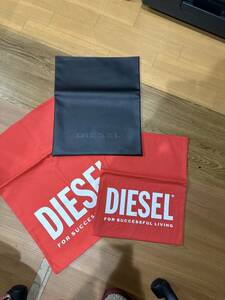 DIESEL ディーゼル　ショップ袋　3つセット