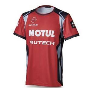 ◆日産Nismoニスモ　ドライバーレプリカTシャツ　レッド(L)未使用品