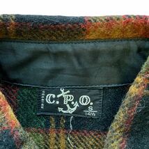 231206LCC3● 1970'S Wool Jacket ネルシャツ ウール ウールジャケット アウター ビンテージ vintage バッファローチェック　長袖シャツ_画像3