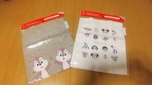 キリンオリジナルディズニー100デザイントートバッグコレクション　チップとデール☆ミッキーミニー ドナルド Disney KIRIN　2個セット