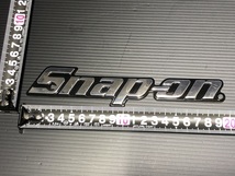 ￥送料一律￥ ＊正規品＊ スナップオン Snap-on エンブレム メッキ 検）バッジ シール ステッカー メッキ 金 ゴールド 工具箱_画像2