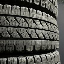 送料無料 バリ山★2022年製 225/70R16 117/115L ブリヂストン W979 6本セット スタッドレス エルフ　キャンター　ダイナ_画像3