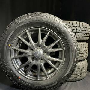 スーパーバリ山 ★ 195/65R15　 WM02 スタッドレス 6J ＋43 PCD114.3 ノア ヴォクシー セレナ エスクァイア ステップワゴン アクセラ